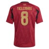 Oficiální Fotbalový Dres Belgie Tielemans 8 Domácí ME 2024 pro Děti